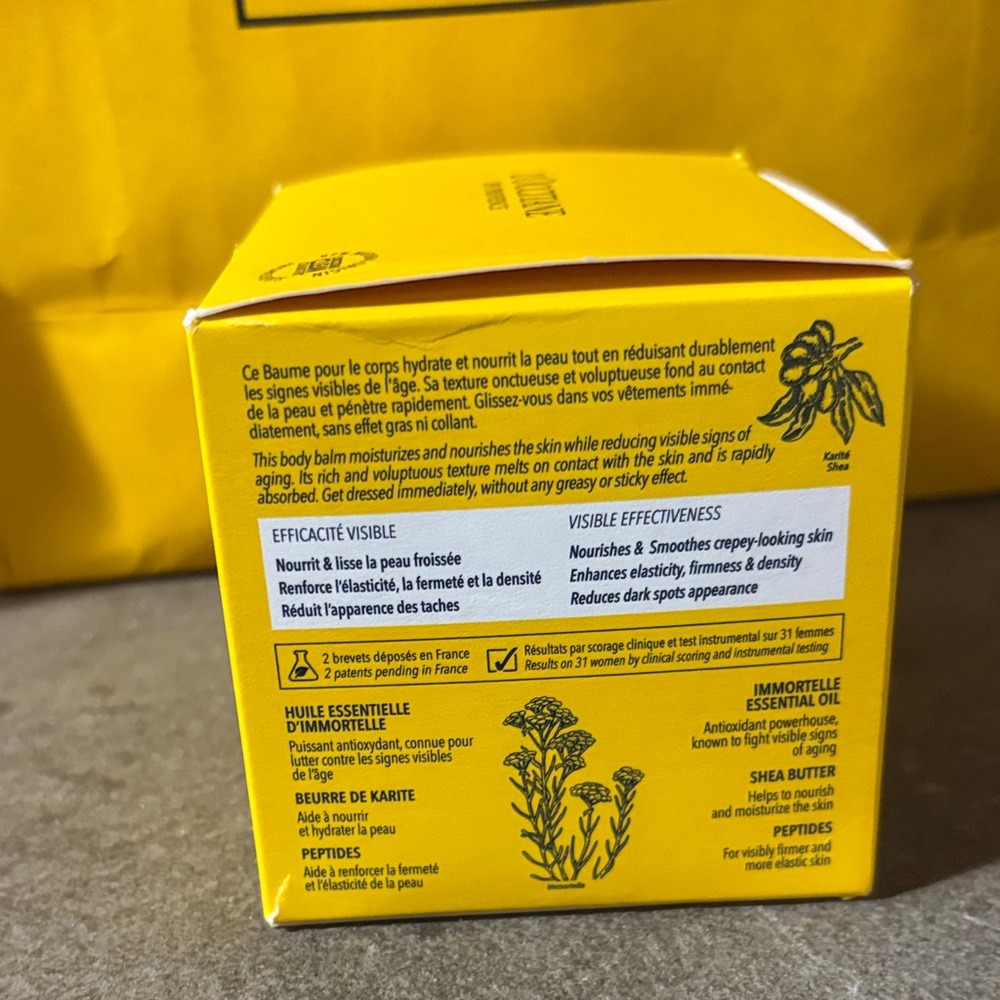 L'OCCITANE Immortelle Karite Body Balm - Vibrant Yellow - Picture 2 of 8